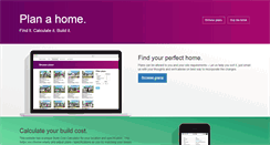 Desktop Screenshot of plan-a-home.ie